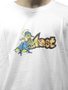 Camiseta Masculina Lost Spaced Out Manga Curta Estampada - Branco