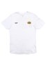 Camiseta Masculina Lost Sponsored Manga Curta Estampada - Branco