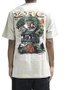 Camiseta Masculina LRG 47 Treehouse Manga Curta Estampada - Areia