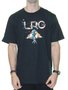 Camiseta Masculina LRG Deconstruct Manga Curta - Preto