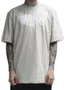 Camiseta Masculina LRG Effevtive Over Knit Manga Curta Estampada - Areia