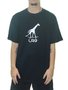 Camiseta Masculina LRG Giraffe Manga Curta Estampada - Preto