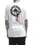 Camiseta Masculina LRG Grab Manga Curta Estampada - Branco