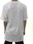 Camiseta Masculina LRG Hutle Manga Curta Estampada - Branco