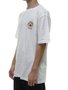 Camiseta Masculina LRG Insigna Manga Curta Estampado - Branco