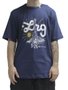 Camiseta Masculina LRG Landscape Manga Curta Estampada - Marinho