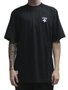 Camiseta Masculina LRG Logo Plus Knit Manga Curta Estampada - Preto