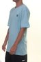 Camiseta Masculina LRG Logo Plus Manga Curta Estampada - Azul  Claro