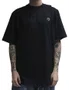 Camiseta Masculina LRG Over Kinit Manga Curta Estampada - Preto