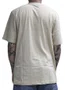 Camiseta Masculina LRG Research Manga Curta Estampada - Bege