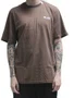 Camiseta Masculina LRG Research Manga Curta Estampada - Marrom