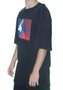 Camiseta Masculina LRG Shaded Manga Curta Estampada - Preto