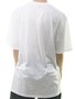 Camiseta Masculina LRG Size Big Lifted Manga Curta Estampada - Branco