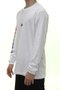 Camiseta Masculina LRG Spectrum Manga Longa Estampada - Branco