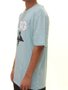 Camiseta Masculina LRG Stack Manga Curta Estampada - Azul Claro