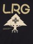 Camiseta Masculina LRG Stacked Logo Manga Curta Estampada - Preto