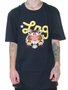 Camiseta Masculina LRG Tiger Manga Curta Estampada - Preto