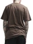 Camiseta Masculina LRG Western Manga Curta Estampada - Marrom
