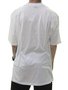 Camiseta Masculina Luck Manga Curta Estampada - Branco