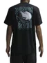 Camiseta Masculina Manga Curta Estampada Rusty Psychedelic - Preto