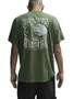 Camiseta Masculina Manga Curta Estampada Rusty Psychedelic - Verde