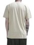 Camiseta Masculina New Era Bordado Branded Manga Curta Estampada - Kakhi