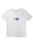 Camiseta Masculina New Era Box Branded Manga Curta Estampada - Branco