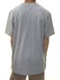 Camiseta Masculina New Era Core Slogan Lasrai Manga Curta Estampada - Cinza Mesclado