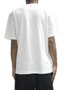 Camiseta Masculina New Era Hip Hop Manga Curta Estampada - Off White