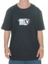 Camiseta Masculina New Era Raiders Manga Curta Estampada - Preto