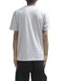 Camiseta Masculina New Era Los Angeles Raiders Manga Curta Estampada - Cinza Mesclado