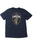 Camiseta Masculina New Era NBA Basic Logo Cavaliers Manga Curta Estampada - Marinho