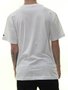 Camiseta Masculina New Era Team 70S Basic Chibul Manga Curta Estampada - Branco