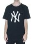 Camiseta Masculina New Era Tri Yankees Manga Curta - Preto