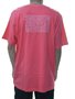 Camiseta Masculina New History Caça-Palavras Manga Curta Estampada - Rosa