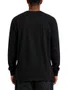 Camiseta Masculina Nike Club Manga Longa Estampada - Preto