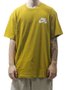 Camiseta Masculina Nike Log - Amarelo Queimado
