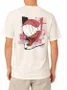 Camiseta Masculina Nike LSE Absury Manga Curta Estampada - Off White