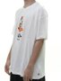 Camiseta Masculina Nike SB Coney Manga Curta Estampada - Branco