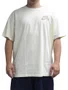 Camiseta Masculina Nike SB Logo Lb Manga Curta Estampada - Off White