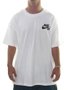 Camiseta Masculina Nike SB Logo Manga Curta Estampada - Branco
