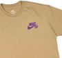 Camiseta Masculina Nike SB Logo Manga Curta Estampada - Caqui