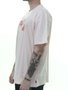 Camiseta Masculina Nike SB Mens Manga Curta Estampada - Salmão