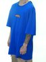 Camiseta Masculina Nugget Pop Manga Curta Estampada - Azul