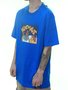 Camiseta Masculina Nugget Tim Maia Manga Curta Estampada - Azul Escuro