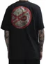 Camiseta Masculina Öus Old Baska Manga Curta Estampada - Preto