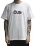 Camiseta Masculina Öus Semi Logo Manga Curta Estampada - Branco