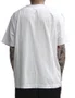Camiseta Masculina Öus Semi Logo Manga Curta Estampada - Branco