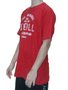 Camiseta Masculina Oneil The Original Manga Curta Estampada - Vermelho