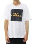 Camiseta Masculina Oneill Wave Manga Curta Estampada - Branco